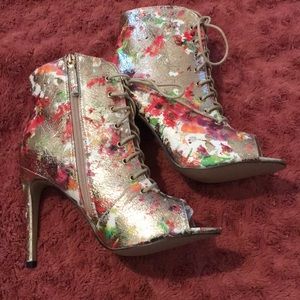 Floral Booties